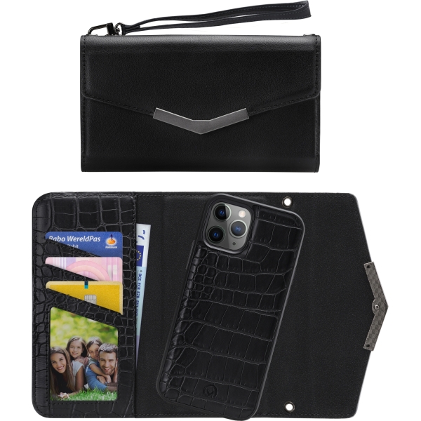 Mobilize 2In1 Elegant Magnet Clutch Apple Iphone 11 Pro Black Croco