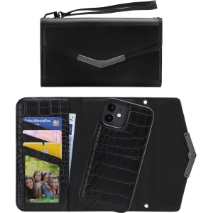 Mobilize 2In1 Elegant Magnet Clutch Apple Iphone 12 Mini Black Croco