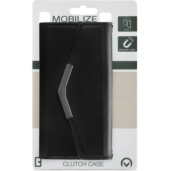 Mobilize 2In1 Elegant Magnet Clutch Apple Iphone 12/12 Pro Black Croco - Afbeelding 14