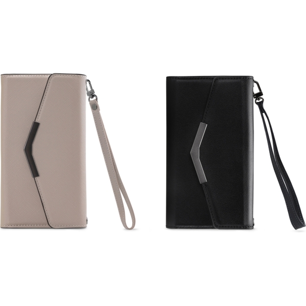 Mobilize 2In1 Elegant Magnet Clutch Apple Iphone 12/12 Pro Black Croco - Afbeelding 9