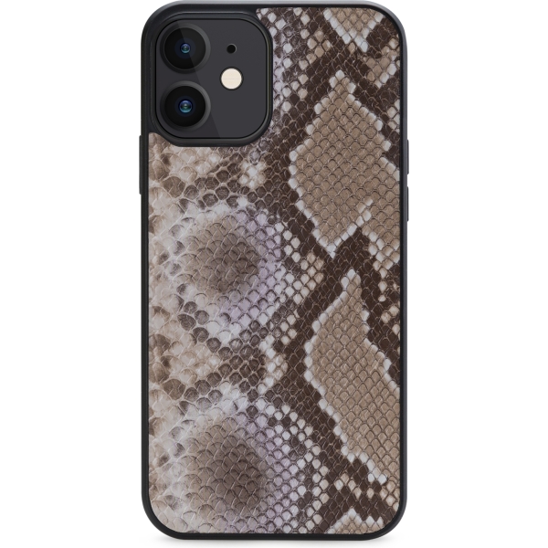 Mobilize 2In1 Elegant Magnet Clutch Apple Iphone 12/12 Pro Beige Snake - Afbeelding 4