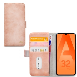 Mobilize Elite Gelly Wallet Book Case Samsung Galaxy A32 5G Soft Pink