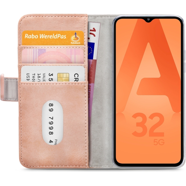 Mobilize Elite Gelly Wallet Book Case Samsung Galaxy A32 5G Soft Pink - Afbeelding 4