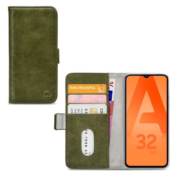 Mobilize Elite Gelly Wallet Book Case Samsung Galaxy A32 5G Green