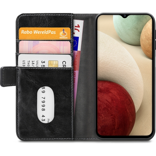 Mobilize Elite Gelly Wallet Book Case Samsung Galaxy A12/M12 Black - Afbeelding 4