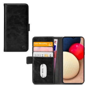 Mobilize Elite Gelly Wallet Book Case Samsung Galaxy A02S Black