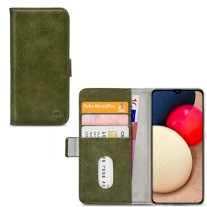 Mobilize Elite Gelly Wallet Book Case Samsung Galaxy A02S Green