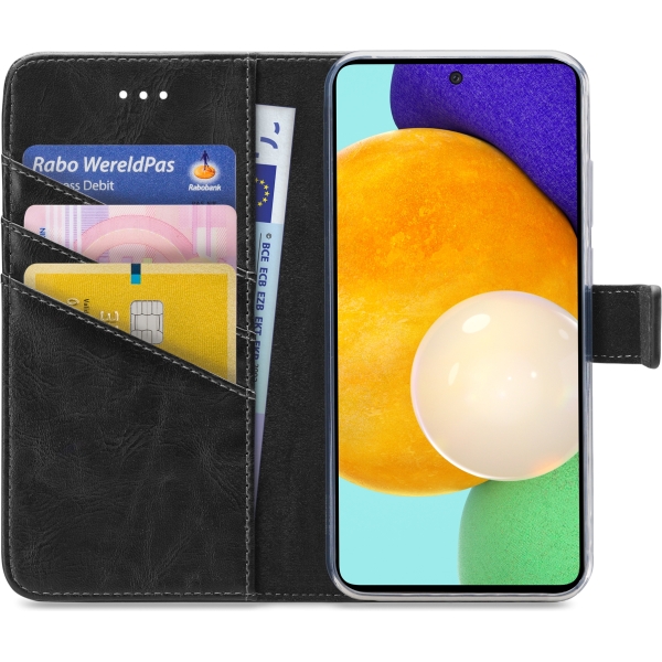 My Style Flex Wallet For Samsung Galaxy A52/A52 5G/A52S 5G Black - Afbeelding 3