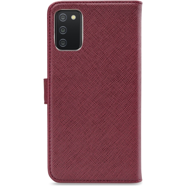 My Style Flex Wallet For Samsung Galaxy A02S Bordeaux - Afbeelding 2