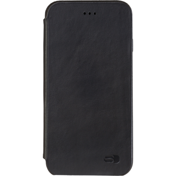 Senza Pure Skinny Leather Booklet Apple Iphone 6/6S Deep Black