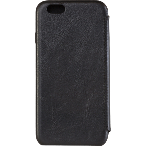 Senza Pure Skinny Leather Booklet Apple Iphone 6/6S Deep Black - Afbeelding 2