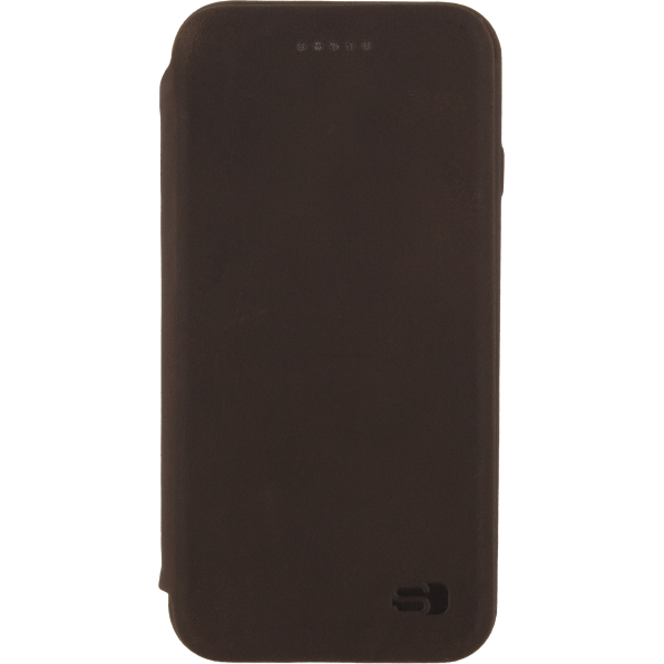 Senza Raw Skinny Leather Wallet Apple Iphone 6/6S Chestnut Brown