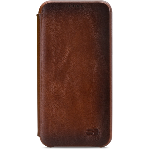 Senza Desire Skinny Leather Wallet Apple Iphone 6/6S Burned Cognac