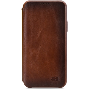 Senza Desire Skinny Leather Wallet Apple Iphone 7 Plus/8 Plus Burned Cognac