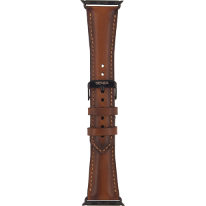 Senza Desire Leather Strap Apple Watch 42Mm Burned Cognac