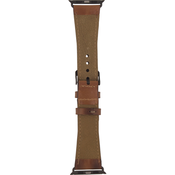 Senza Desire Leather Strap Apple Watch 42Mm Burned Cognac - Afbeelding 2