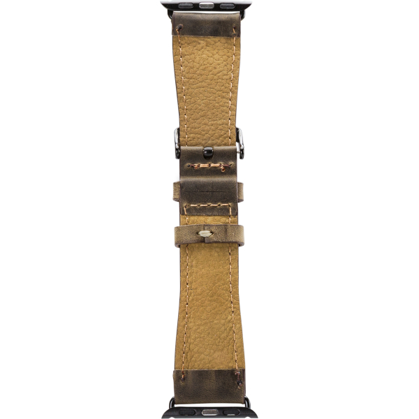 Senza Raw Leather Strap Apple Watch 38Mm Chestnut Brown - Afbeelding 3