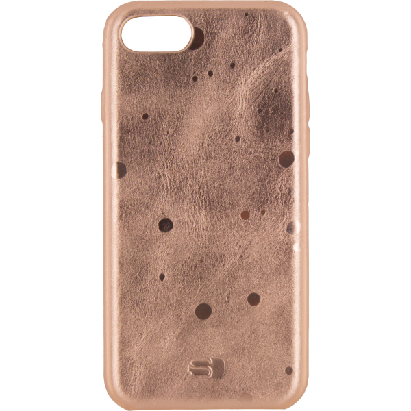 Senza Glam Leather Cover Apple Iphone 7/8/Se (2020/2022) Metallic Rosé