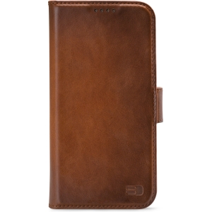 Senza Desire Leather Wallet Samsung Galaxy S8+ Burned Cognac