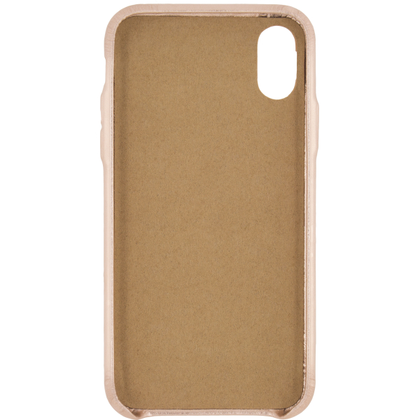 Senza Glam Leather Cover Apple Iphone X/Xs Metallic Rosé - Afbeelding 2
