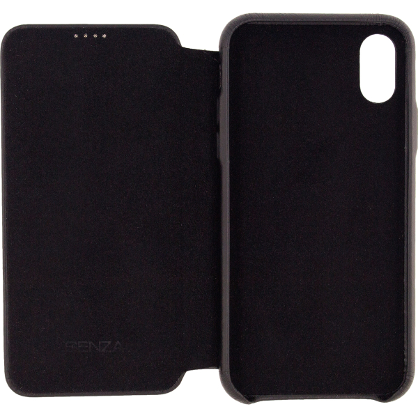 Senza Pure Skinny Leather Wallet Apple Iphone X/Xs Black - Afbeelding 3