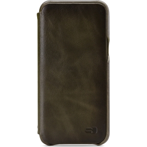 Senza Desire Skinny Leather Wallet Samsung Galaxy S8 Burned Olive