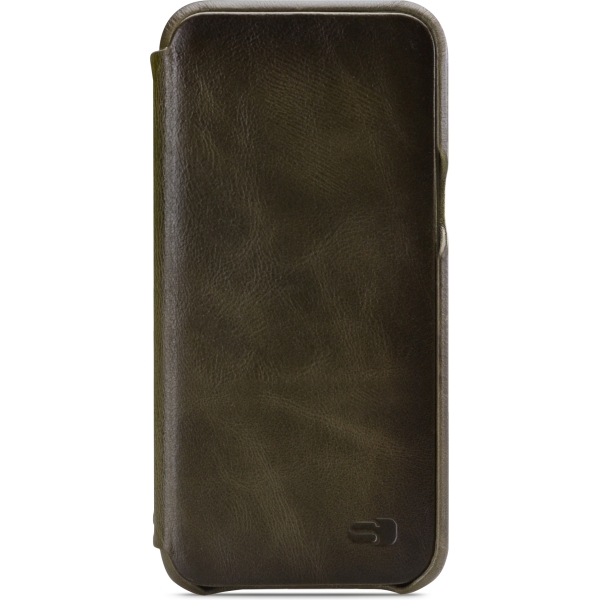 Senza Desire Skinny Leather Wallet Samsung Galaxy S8 Burned Olive