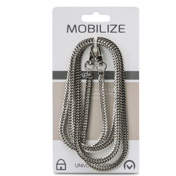 Mobilize Metal Shoulder Strap Elegant Silver - Afbeelding 5