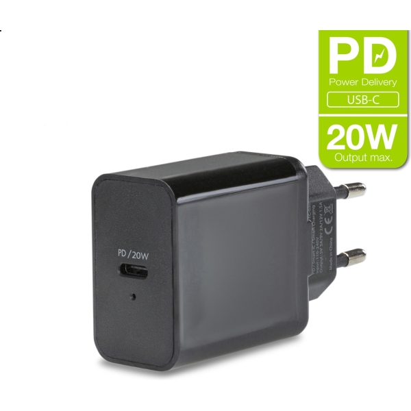 Mobilize Wall Charger Usb-C Pd 20W Black