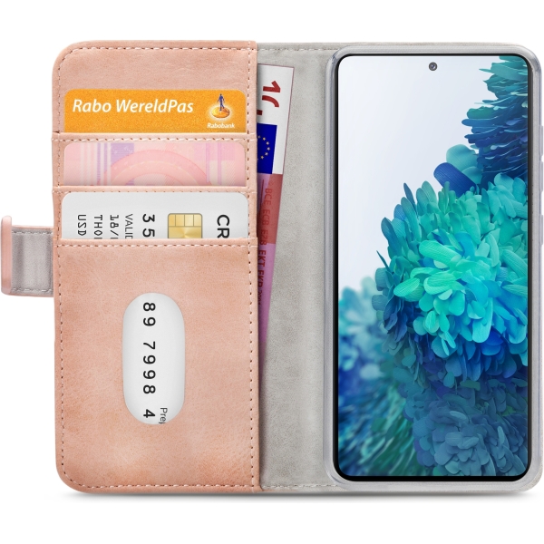 Mobilize Elite Gelly Wallet Book Case Samsung Galaxy S20 Fe Soft Pink - Afbeelding 4