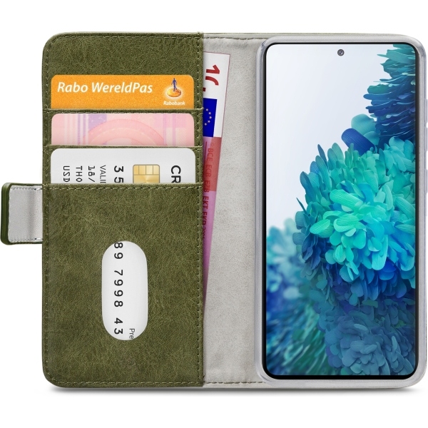 Mobilize Elite Gelly Wallet Book Case Samsung Galaxy S20 Fe Green - Afbeelding 4