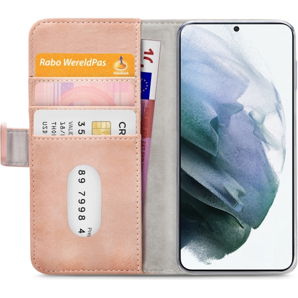 Mobilize Elite Gelly Wallet Book Case Samsung Galaxy S21+ 5G Soft Pink - Afbeelding 4