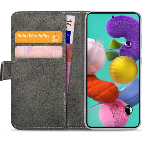 Mobilize Classic Gelly Wallet Book Case Samsung Galaxy A51 5G Black - Afbeelding 4