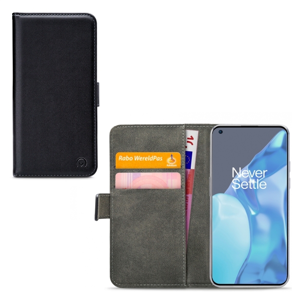 Mobilize Classic Gelly Wallet Book Case Oneplus 9 Pro Black