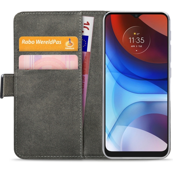 Mobilize Classic Gelly Wallet Book Case Motorola Moto E7 Power/E7I Power Black - Afbeelding 4