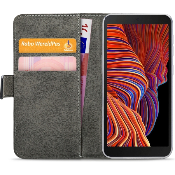 Mobilize Classic Gelly Wallet Book Case Samsung Galaxy Xcover 5 Black - Afbeelding 4