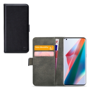 Mobilize Classic Gelly Wallet Book Case Oppo Find X3/X3 Pro Black