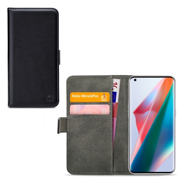 Mobilize Classic Gelly Wallet Book Case Oppo Find X3/X3 Pro Black