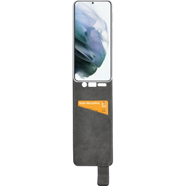 Mobilize Classic Gelly Flip Case Samsung Galaxy S21+ 5G Black - Afbeelding 3