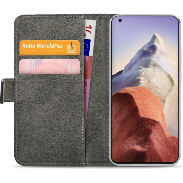 Mobilize Classic Gelly Wallet Book Case Xiaomi Mi 11 Ultra Black - Afbeelding 4