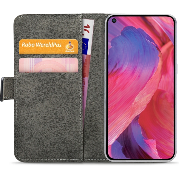 Mobilize Classic Gelly Wallet Book Case Oppo A54 5G/A74 5G Black - Afbeelding 4
