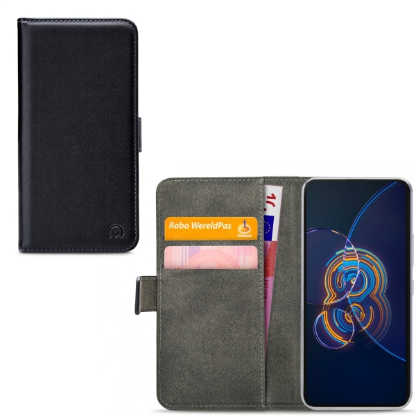 Mobilize Classic Gelly Wallet Book Case Asus Zenfone 8 Flip Black
