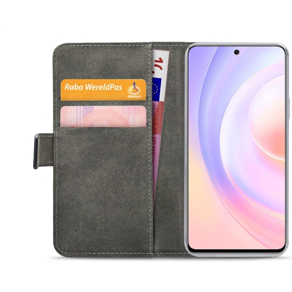Mobilize Classic Gelly Wallet Book Case Honor 50 Se Black - Afbeelding 4
