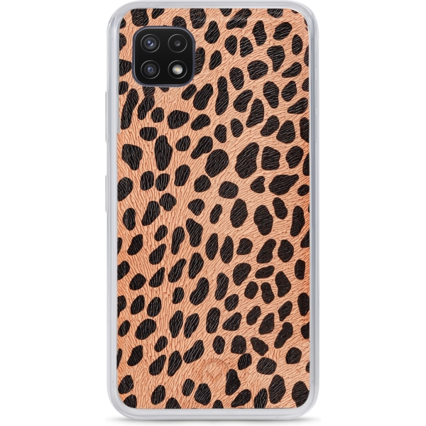 Mobilize 2In1 Magnet Zipper Case Samsung Galaxy A22 5G Olive/Leopard - Afbeelding 5
