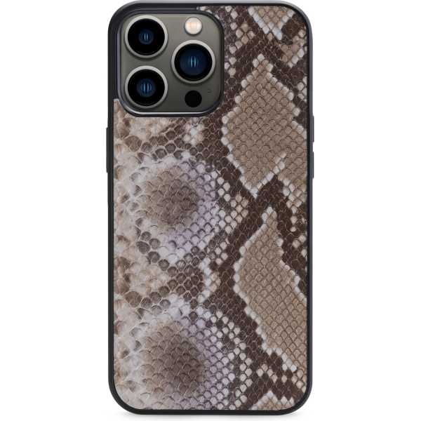 Mobilize 2In1 Elegant Magnet Clutch Apple Iphone 13 Pro Beige Snake - Afbeelding 4