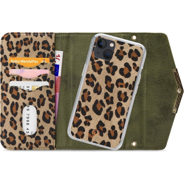 Mobilize 2In1 Gelly Clutch For Apple Iphone 13 Mini Green Leopard - Afbeelding 4