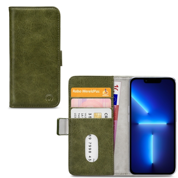 Mobilize Elite Gelly Wallet Book Case Apple Iphone 13 Pro Green