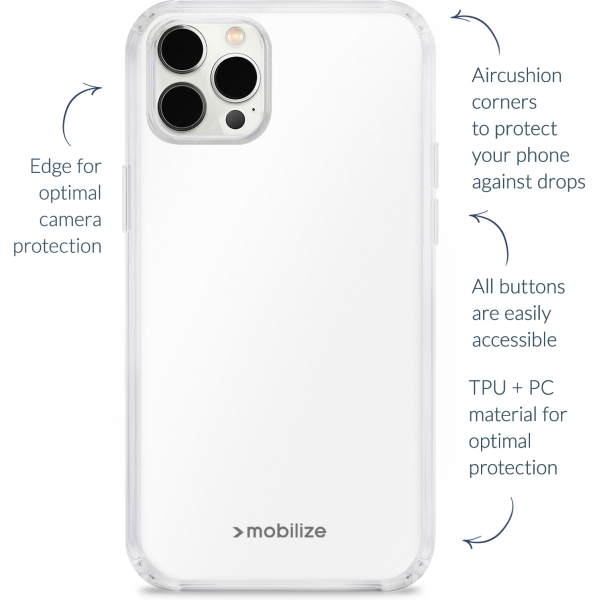 Mobilize Naked Protection Case Apple Iphone 13 Pro Max Clear - Afbeelding 4