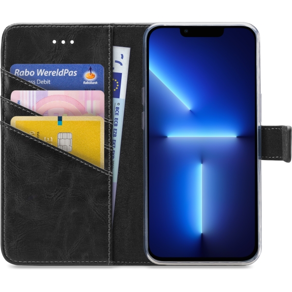My Style Flex Wallet For Apple Iphone 13 Pro Black - Afbeelding 3