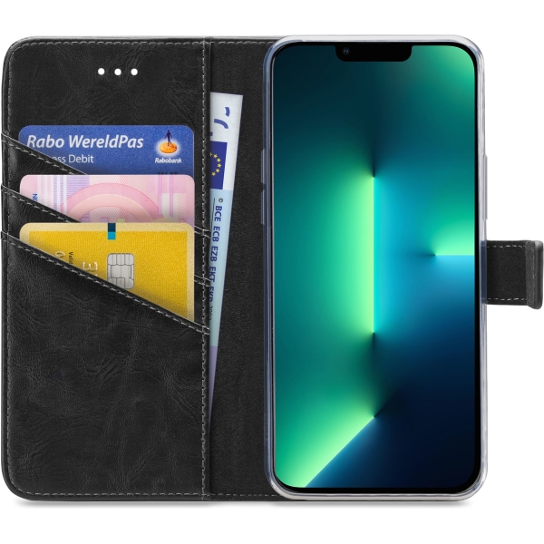 My Style Flex Wallet For Apple Iphone 13 Pro Max Black - Afbeelding 3